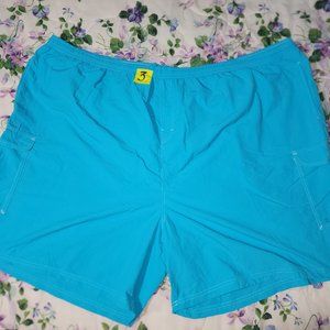 King Size Blue Swim Trunks 8XL